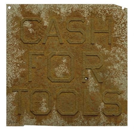 Múltiple Ruscha - Cash For Tools 2, from Rusty Signs