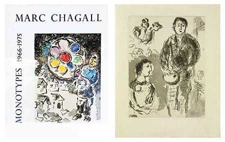 Libro Ilustrado Chagall - Catalogue des monotypes