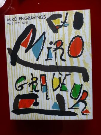 Libro Ilustrado Miró - Catalogue raisonné des gravures 