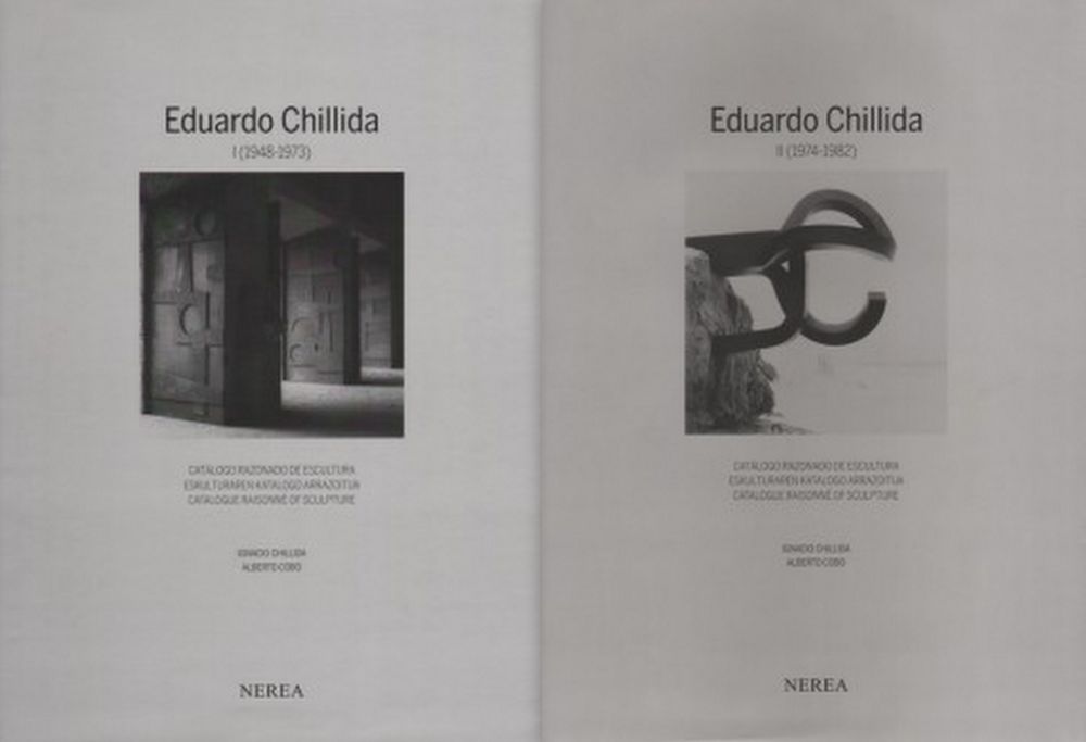 Libro Ilustrado Chillida - Catalogue raisonné of Sculpture 2 Volumes