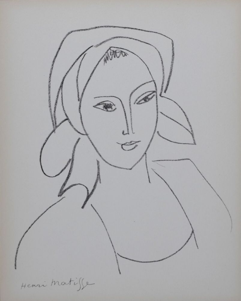 Litografía Matisse - Catherinette