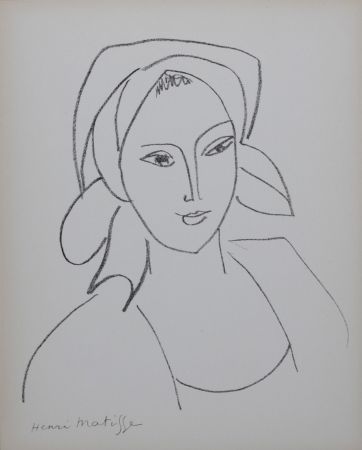 Litografía Matisse - Catherinette
