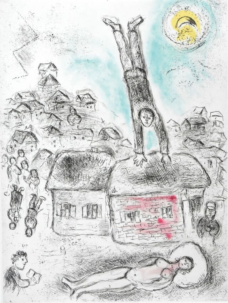 Sin Técnico Chagall -  Ce lui qui dit les choses sans rien dire (Plate 10)
