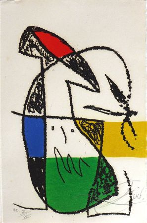 Grabado Miró - Ceci est la couleur de mes rêves