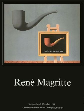 Cartel Magritte - Ceci n'est pas une pipe