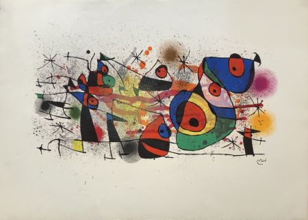 Litografía Miró - Ceramiques