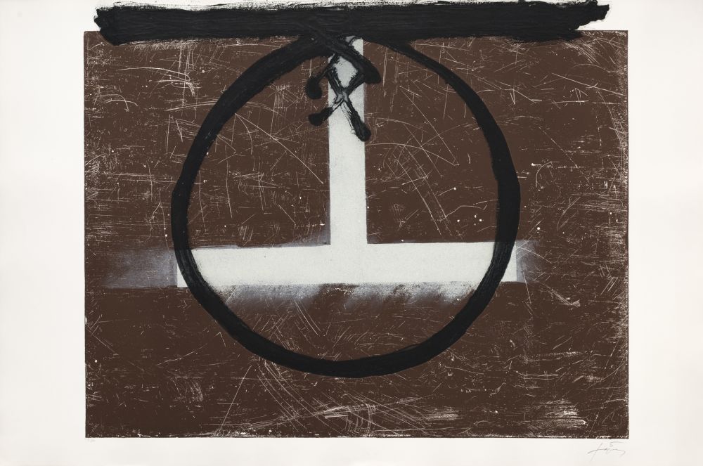 Grabado Tàpies - Cercle 