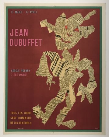 Litografía Dubuffet - Cercle Volney
