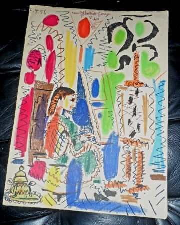 Litografía Picasso - Ces Peintres mes Amis Vol II