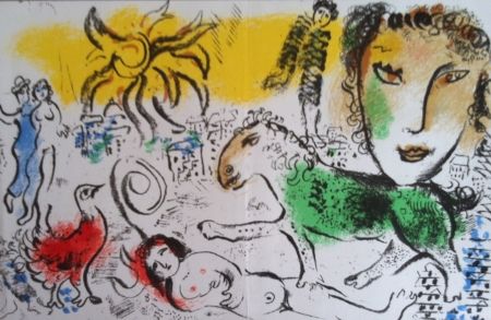Litografía Chagall - Chagall monumental
