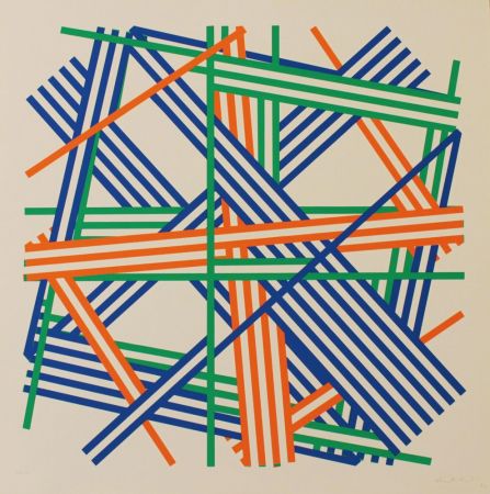 Litografía Kenneth - CHANCE AND ORDER - EXACTA FROM CONSTRUCTIVISM TO SYSTEMATIC ART 1918-1985