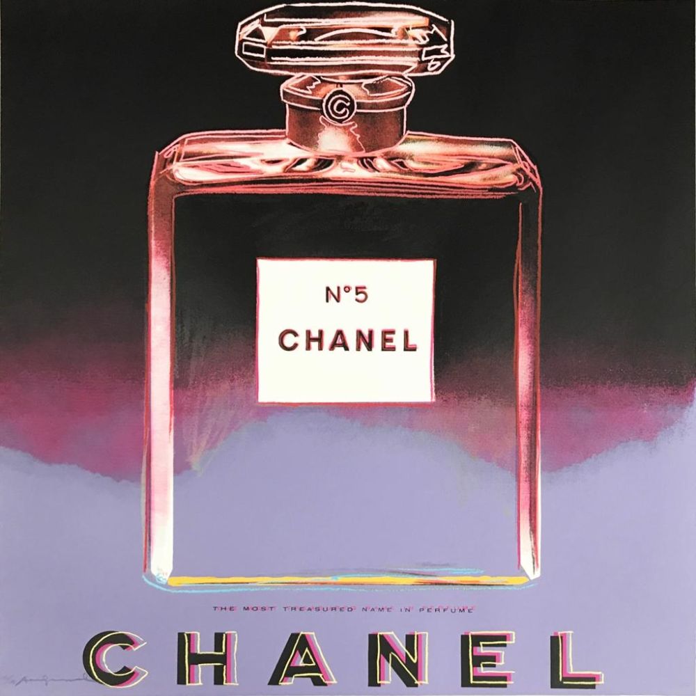 Serigrafía Warhol - Chanel, II.354 from the Ads Portfolio