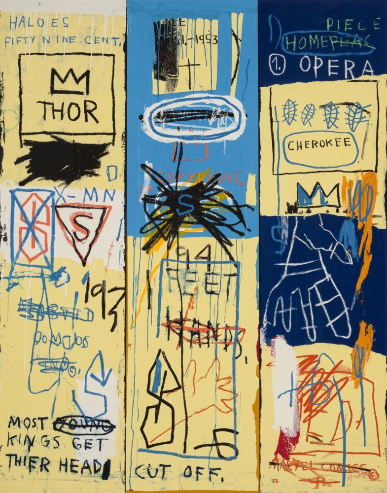 Serigrafía Basquiat - Charles the First