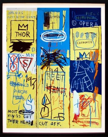 Serigrafía Basquiat - Charles the First