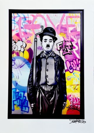Estampa Numérica Fat - Charlie Chaplin I Print