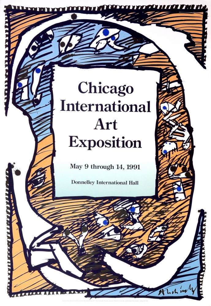 Cartel Alechinsky - Chicago International Art Exposition