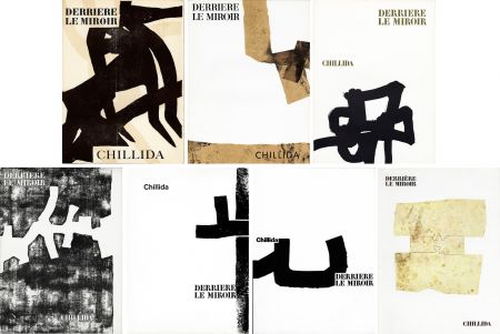 Libro Ilustrado Chillida - CHILLIDA : Collection complète des 7 volumes de la revue DERRIÈRE LE MIROIR consacrés à Chillida (parus de 1956 à 1980)