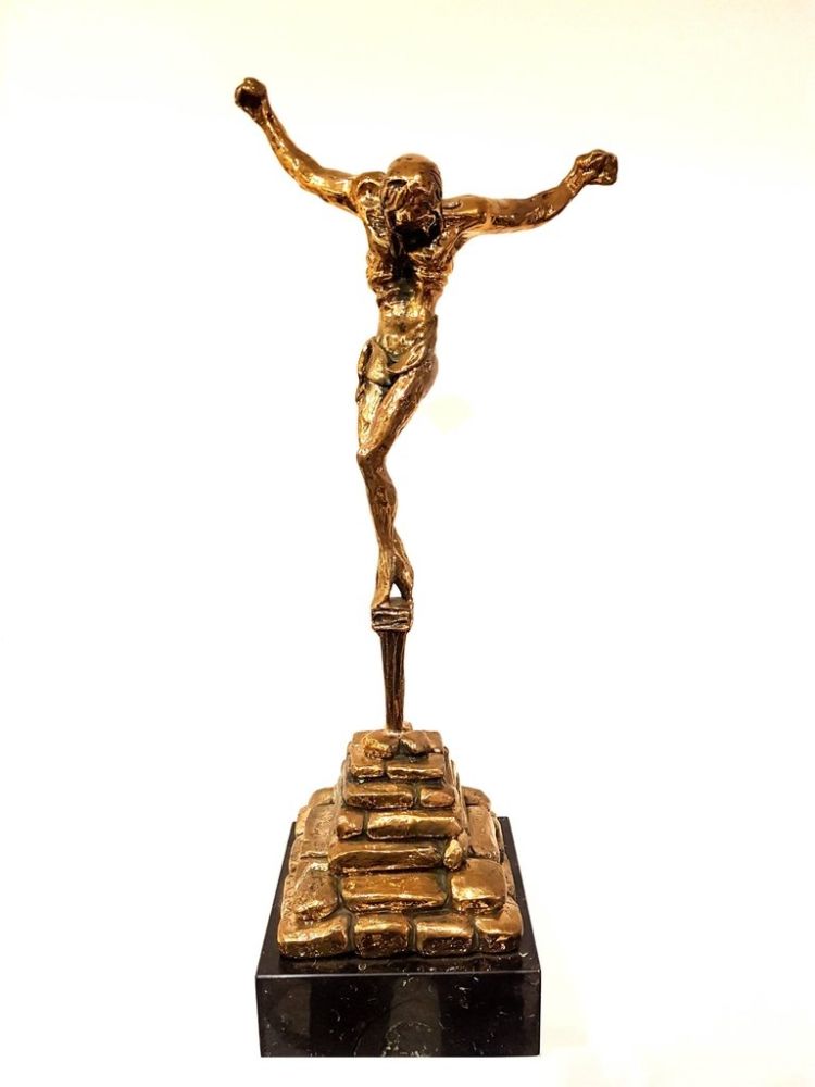 Múltiple de Salvador Dali, Christ de Saint Jean de la Croix en Amorosart