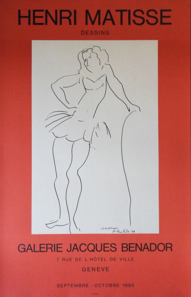 Libro Ilustrado Matisse - Christiane, la danseuse