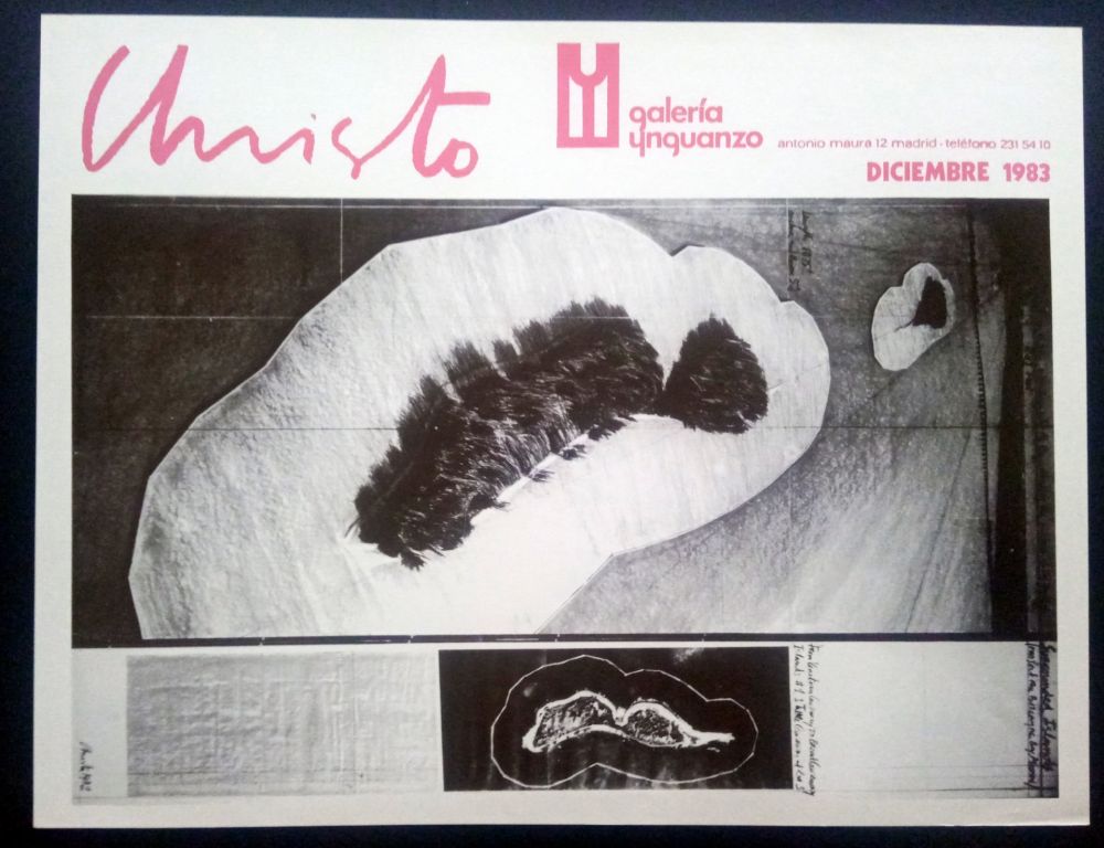 Cartel Christo - Christo - Galeria Ynguanzo 1983