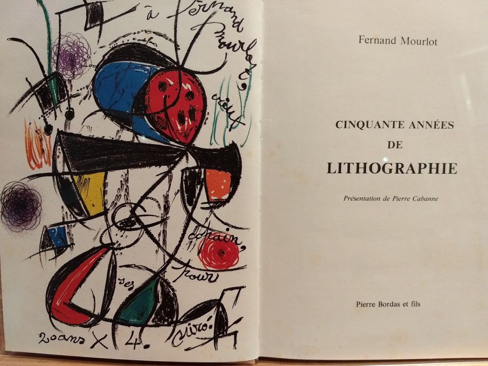 Libro Ilustrado Miró (After) - Cinquante annees De lithographie
