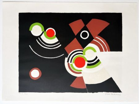 Litografía Delaunay - Cinéma