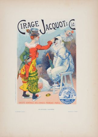 Litografía Lefevre - Cirage Jacquot & Cie, 1896