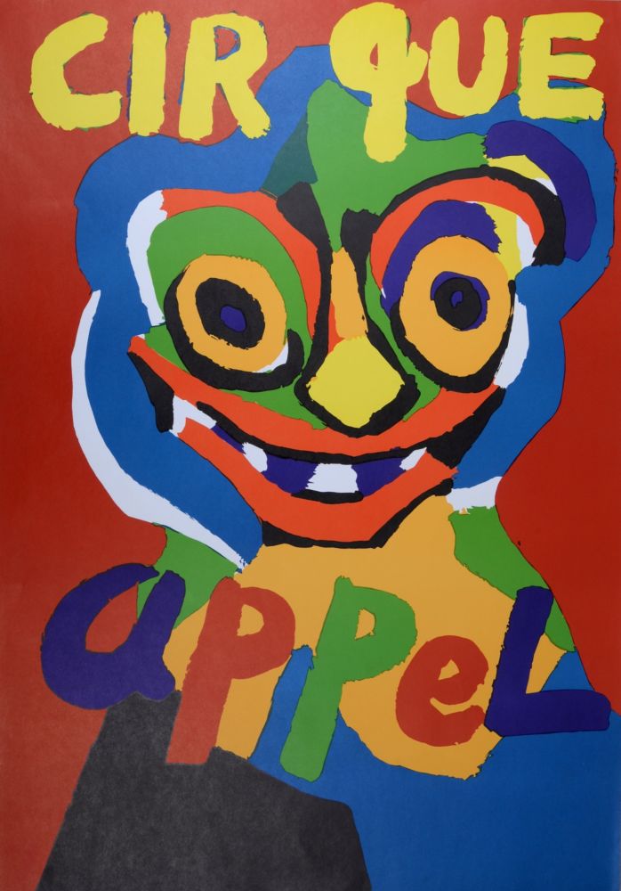 Litografía Appel - Cirque, 1970