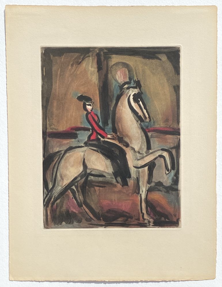 Aguatinta Rouault - Cirque – Amazone