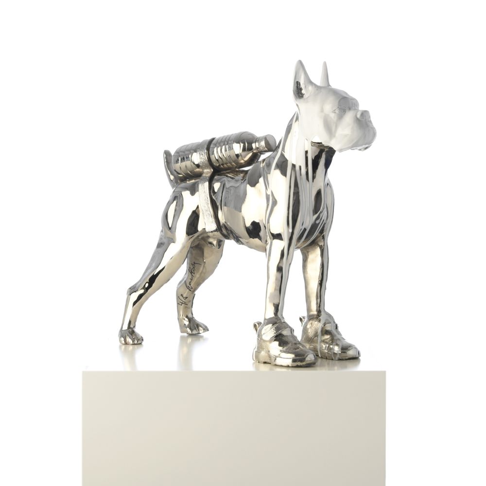 Múltiple Sweetlove - Cloned Bulldog with petbottle & shoes (white head)