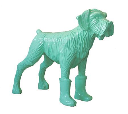 Múltiple Sweetlove - Cloned pistachio dog with plastic boots