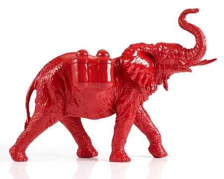 Múltiple Sweetlove - Cloned red Elephant with Waterpacks.