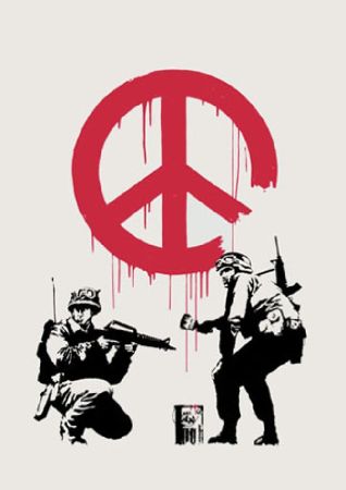 Serigrafía Banksy - CND