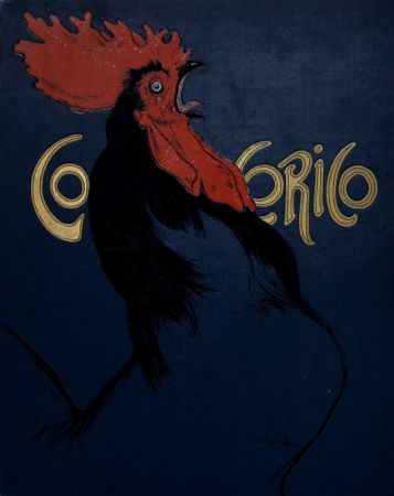 Litografía Steinlen - Cocorico (cover)
