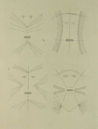 Grabado Brauner - Codex d'un visage