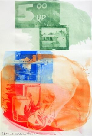 Talla En Madera Rauschenberg - Collateral, from Ground Rules