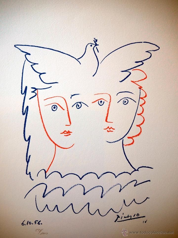 Litografía Picasso (After) - COLOME 1956