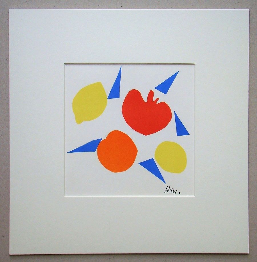 Litografía Matisse (After) - Composition