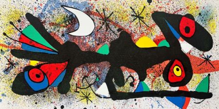 Litografía Miró - Composition