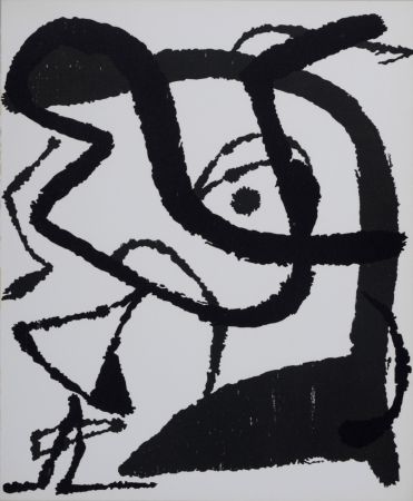 Grabado En Madera Miró - Composition