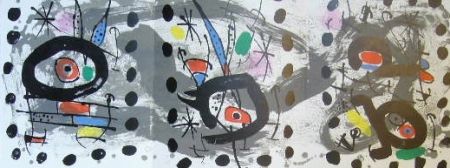 Litografía Miró - Composition