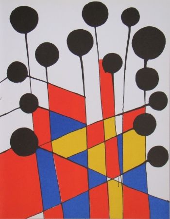 Litografía Calder - Composition