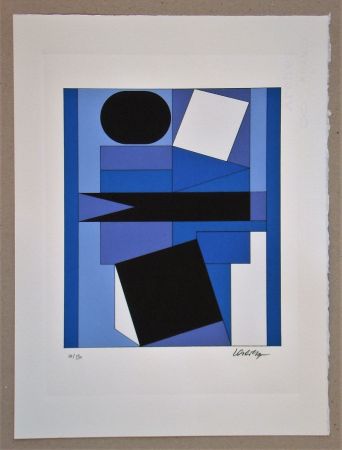 Serigrafía Vasarely - Composition