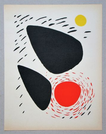 Litografía Calder - Composition