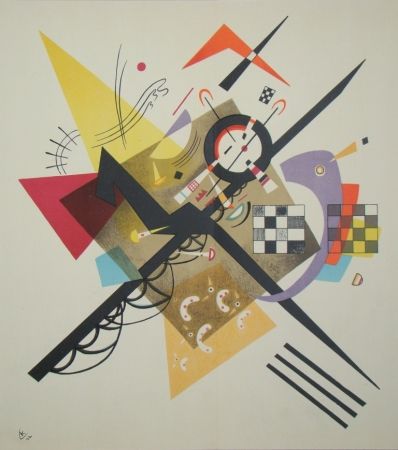 Litografía Kandinsky - Composition, 1922