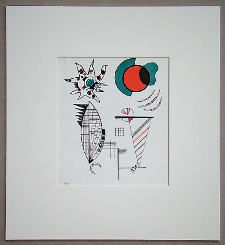 Litografía Kandinsky - Composition, 1934