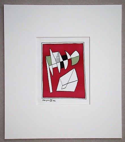 Litografía Magnelli - Composition, 1942