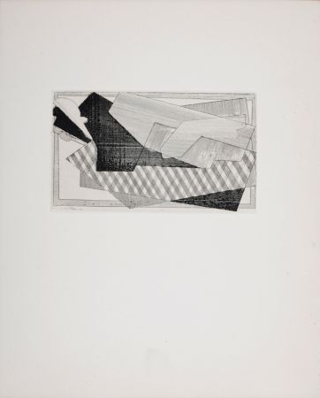 Grabado Villon - Composition, 1947