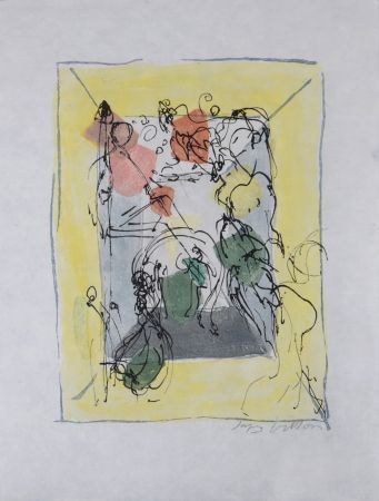 Grabado Villon - Composition, 1962