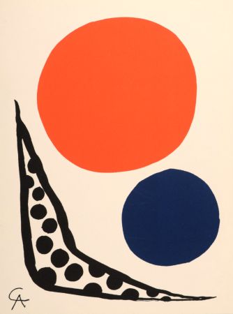 Litografía Calder - Composition, 1965.